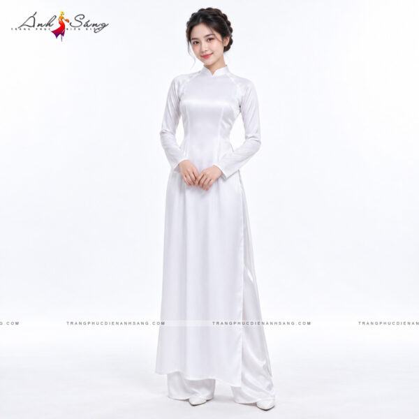 Áo Dài Trắng Nữ Sinh - 01