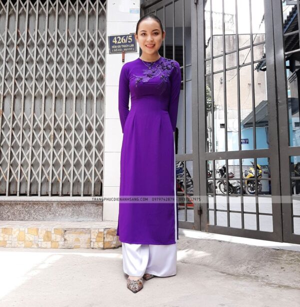 Áo Dài Truyền Thống - 86 - Ảnh 4